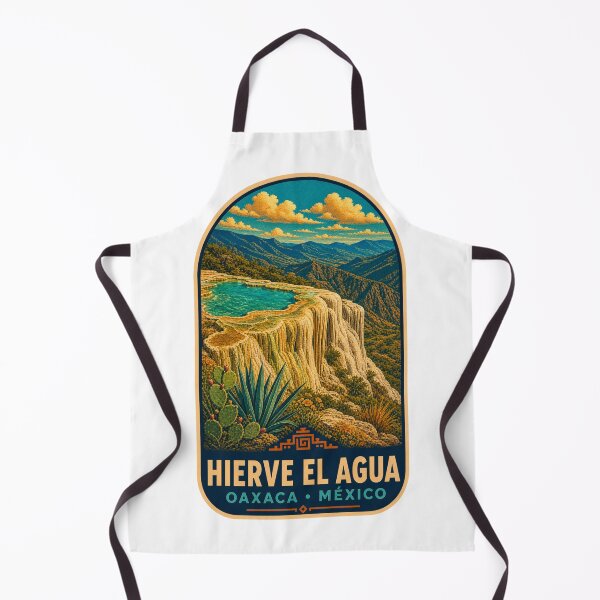 Item preview, Hierve el Agua Oaxaca México designed and sold by BeachWhisper.