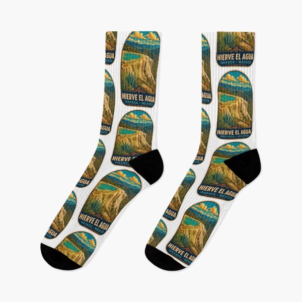 Item preview, Hierve el Agua Oaxaca Mexico designed and sold by BeachWhisper.