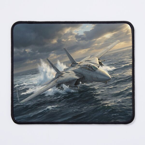 Item preview, F-14 Tomcat Low Level Ocean Illustration designed and sold by Airpower Art.