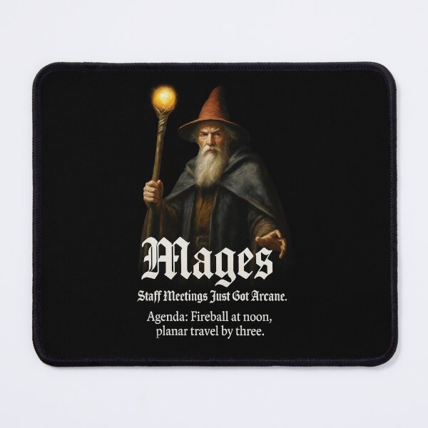 Item preview, Mages - Staff Meetings just got Arcane designed and sold by abby-thorns.
