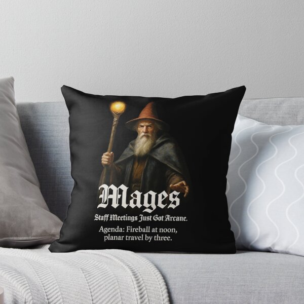 Item preview, Mages - Staff Meetings just got Arcane designed and sold by abby-thorns.