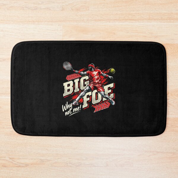 Item preview, Big Foe Why Not Me Frances Tiafoe Red Comic Action Tennis designed and sold by Dravienart.