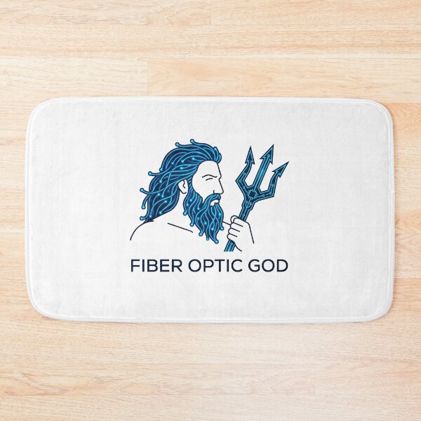 Item preview, Cyberpunk Poseidon Fiber Optic God Technology Art designed and sold by pattman.