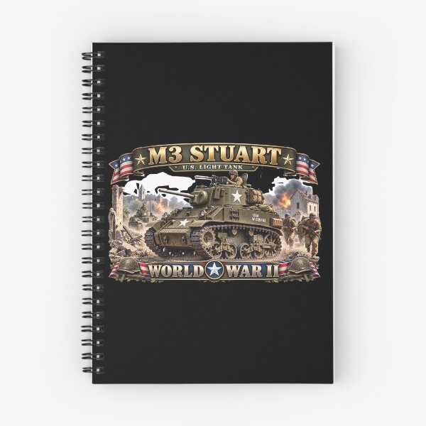Item preview, M3 Stuart Light Tank  - World War II - 3D - Enhanced designed and sold by Military Insignia Products.