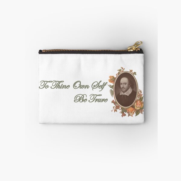 Item preview, Shakespeare Quote To Thine Own Self Be True Green designed and sold by WillowNox7.