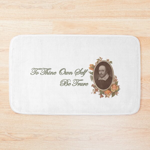 Item preview, Shakespeare Quote To Thine Own Self Be True Green designed and sold by WillowNox7.