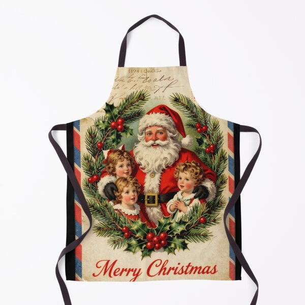 Item preview, Vintage Santa Christmas Postcard with Children designed and sold by Connys Colorful World.