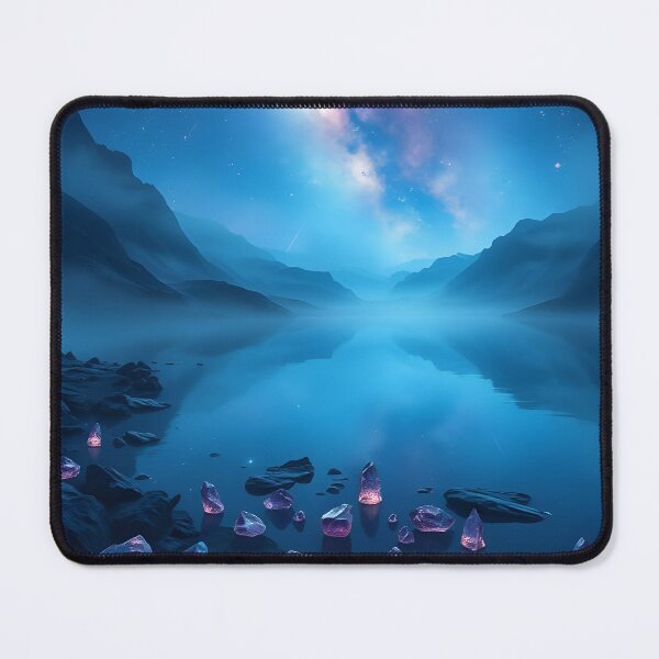 Item preview, Surreal Crystal Sea Against the Backdrop of Celestial Glory designed and sold by Fanta-sticky.