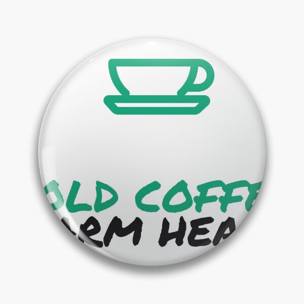 Item preview, Cold Coffee Warm Heart - EMT Paramedic Coffee Lover Sticker designed and sold by LMSquare.