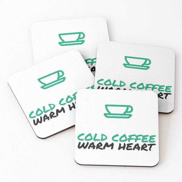 Item preview, Cold Coffee Warm Heart - EMT Paramedic Coffee Lover Sticker designed and sold by LMSquare.