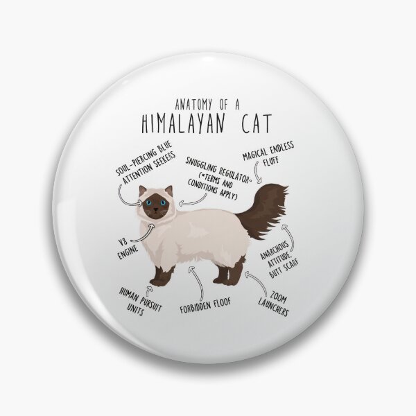 Item preview, Anatomy of a Himalayan Cat Funny Pet Owner Gift designed and sold by GiaoCalonas.