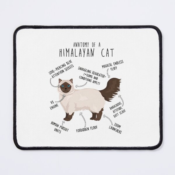 Item preview, Anatomy of a Himalayan Cat Funny Pet Owner Gift designed and sold by GiaoCalonas.