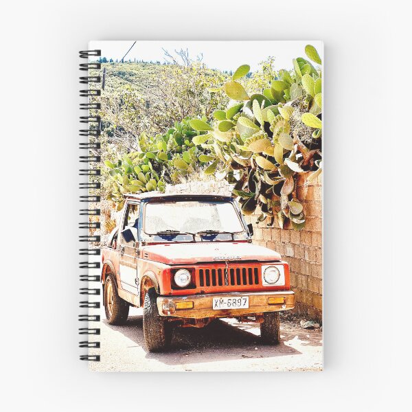 Item preview, Red 4x4, Greece designed and sold by NeverStopSeeing.