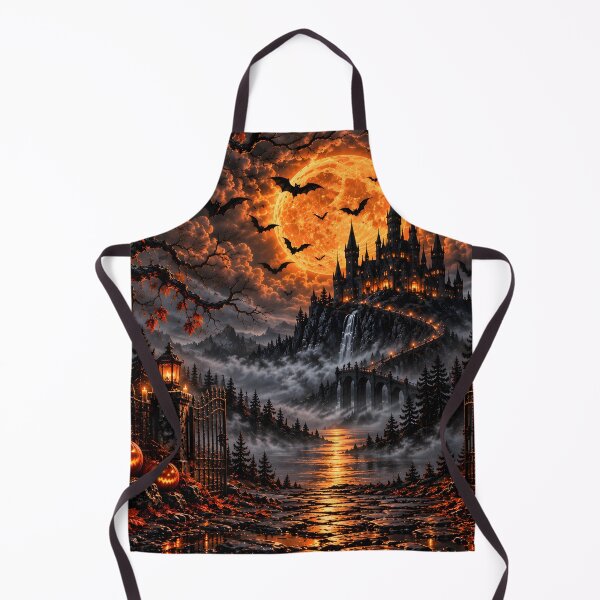 Item preview, Halloween Haunted Castle Night designed and sold by Sed94.