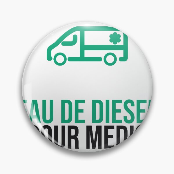 Aperçu de l'œuvre Eau De Diesel Pour Medic - Funny Ambulance Crew Paramedic Sticker créée et vendue par LMSquare.