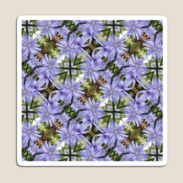 Item preview, Woven Chicory Pattern  designed and sold by concretebotany.