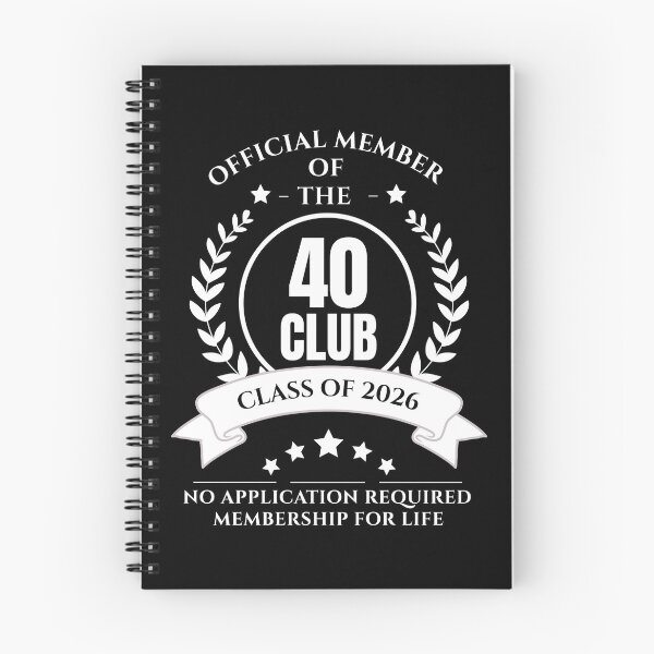 Item preview, Official Member of 40 Club Birthday designed and sold by NumbersFort.
