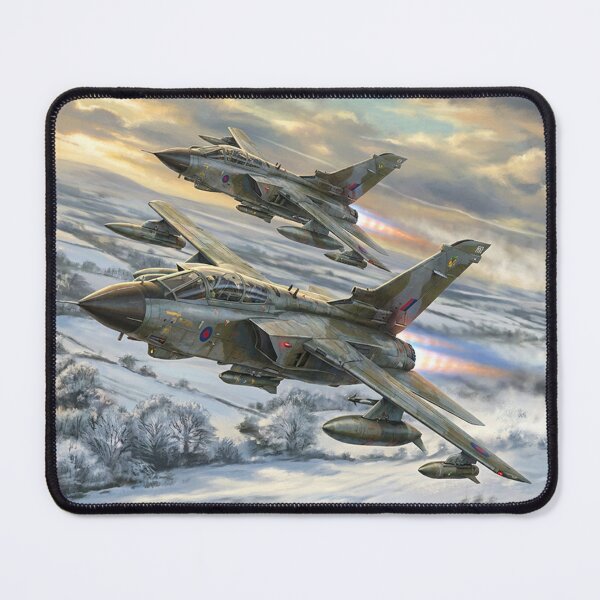 Item preview, RAF Tornado Winter Low Level Illustration designed and sold by Airpower Art.