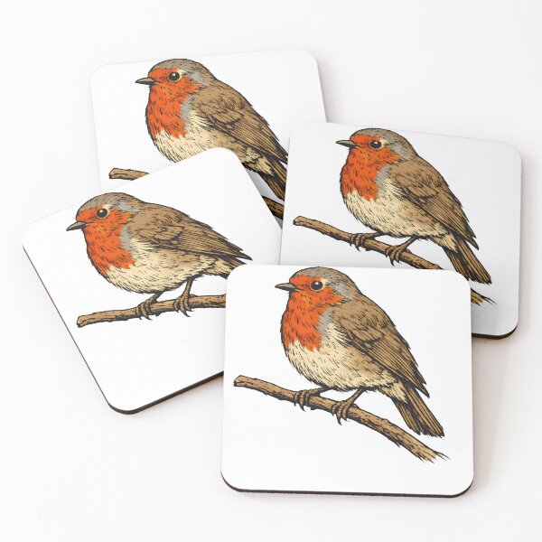 Item preview, Hand Drawn Robin Bird Wildlife Nature T-Shirt Design designed and sold by Naviora.