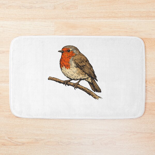 Item preview, Hand Drawn Robin Bird Wildlife Nature T-Shirt Design designed and sold by Naviora.