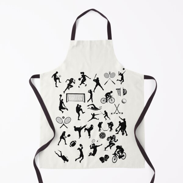 Item preview, Dynamic Olympic Sports and Athletic Silhouettes Graphic Art designed and sold by HBBS DESIGNS.