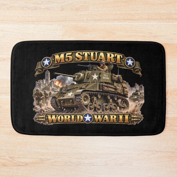 Item preview, M5 Stuart Light Tank  - World War II - 3D - Enhanced designed and sold by Military Insignia Products.