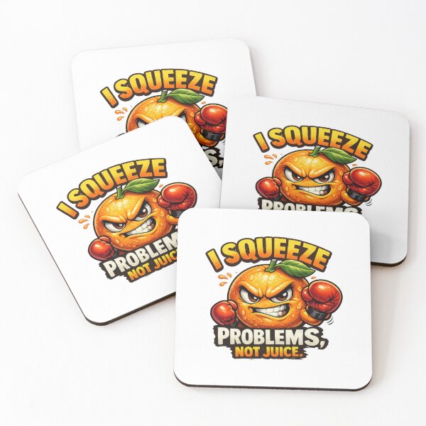 Item preview, Problem Squeezer Orange – Fighter Orange Cartoon designed and sold by Sommium .