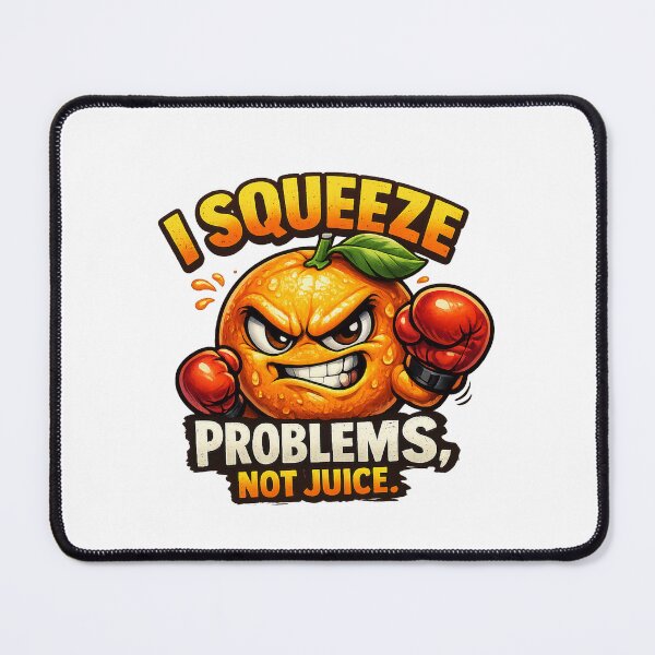 Item preview, Problem Squeezer Orange – Fighter Orange Cartoon designed and sold by Sommium .