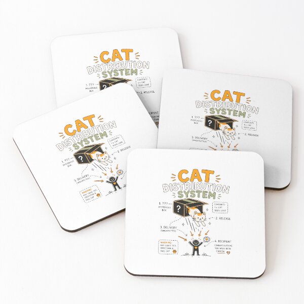 Item preview, Cat Distribution System Funny Cat Lover Gift Idea designed and sold by GiaoCalonas.