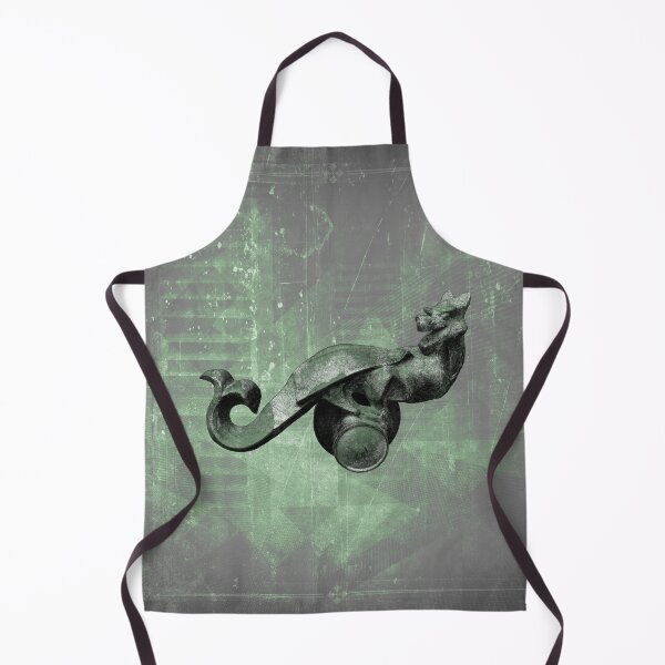Item preview, Cast Iron Dragon Door Handle Medieval Hardware Green designed and sold by Ghoul Enterprises.