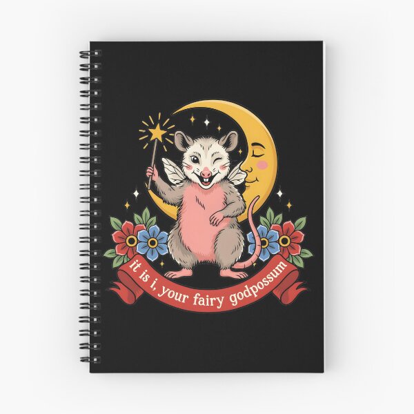 Item preview, It Is I Your Fairy Godpossum Magical Opossum Meme designed and sold by Redgiant87x.