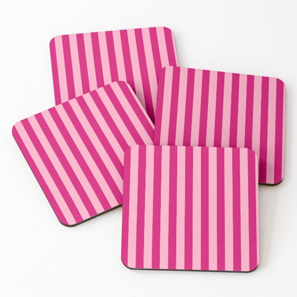 Item preview, Vertical stripes in hot pink designed and sold by RishabhArts1.