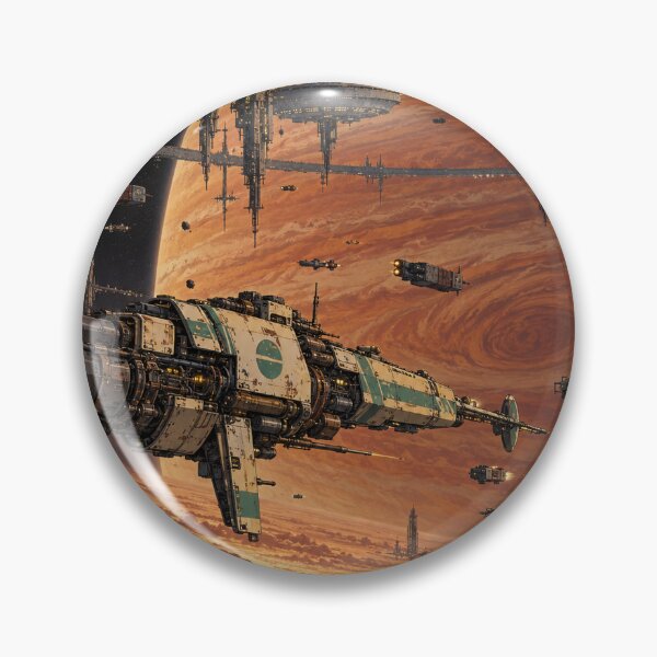 Item preview, Frontier Above the Storm – Retro Space City designed and sold by HarryCW.