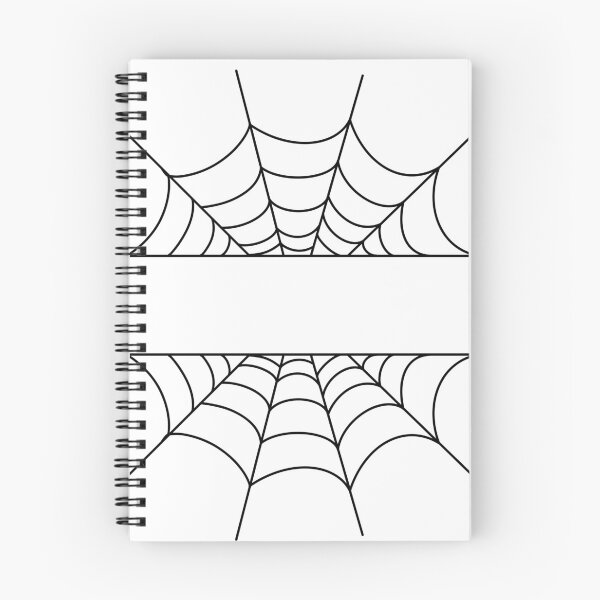 Item preview, Spider Web Split Name Frame — Spooky Halloween Monogram Border designed and sold by LYAN-STORE.