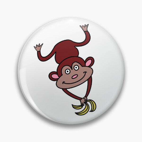 Item preview, Cute Monkey With Bananas designed and sold by Sartoris Art.
