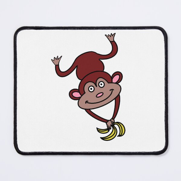 Item preview, Cute Monkey With Bananas designed and sold by Sartoris Art.