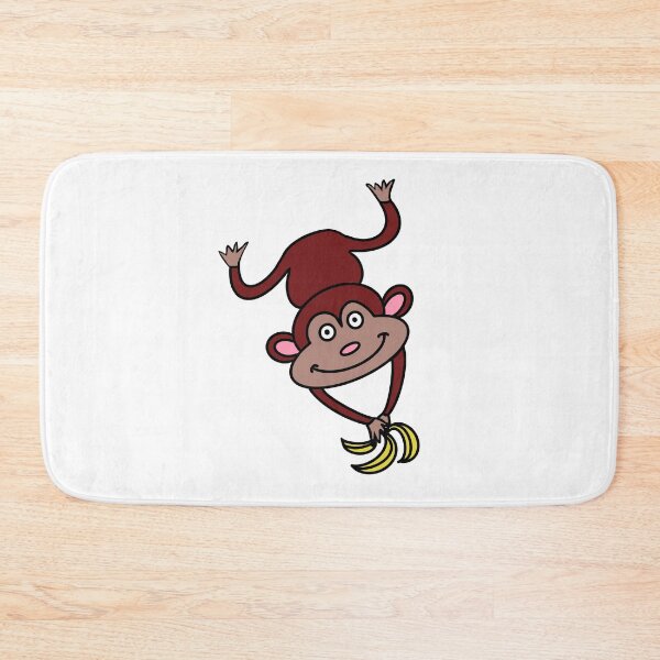 Item preview, Cute Monkey With Bananas designed and sold by Sartoris Art.