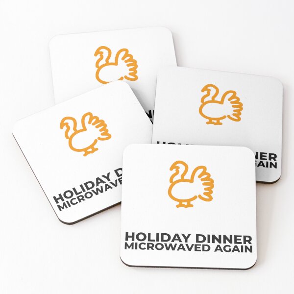 Item preview, Holiday Dinner Microwaved Again - Funny EMS Paramedic Holiday Shift Sticker designed and sold by LMSquare.