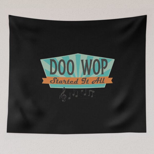 Item preview, Doos Wops Started It All Music  designed and sold by KittySCuteArt.