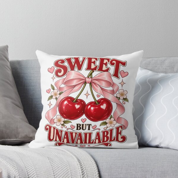 Item preview, Sweet But Unavailable – Cute Coquette Cherry designed and sold by ZKYss-Design.