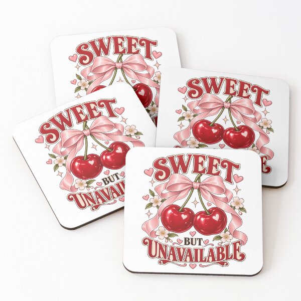 Item preview, Sweet But Unavailable – Cute Coquette Cherry designed and sold by ZKYss-Design.