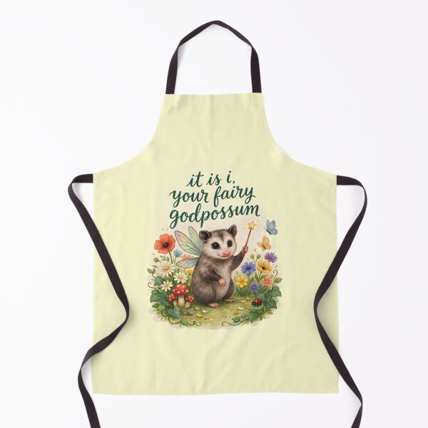 Item preview, It Is I Your Fairy Godpossum Cute Possum Humor designed and sold by Redgiant87x.