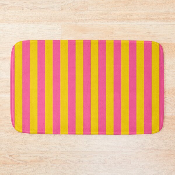 Item preview, Vertical stripes in pink and yellow designed and sold by RishabhArts1.