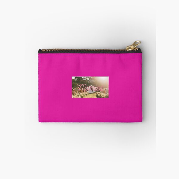 Item preview, Married Neon Pink Retro Script Golden Hour Wedding Party designed and sold by ZestlyStore94.
