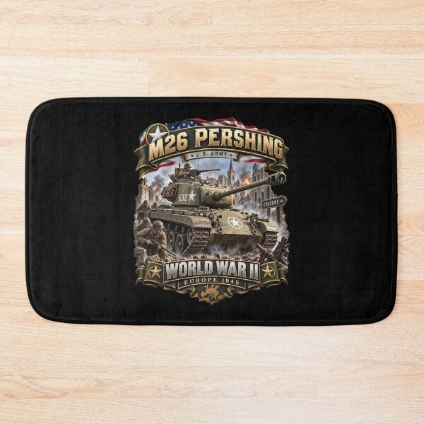 Item preview, M26 Pershing Tank  - Europe - World War II - 3D - Enhanced designed and sold by Military Insignia Products.