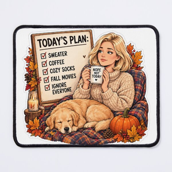 Item preview, Today's Plan Ignore Everyone Mom Design | Elite Mom Club Cozy Autumn Chill designed and sold by DailyStruggleCo.