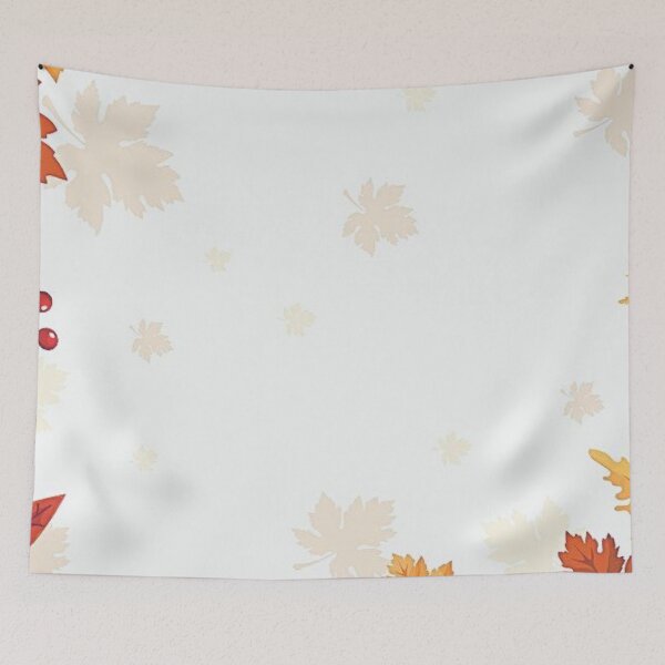 Item preview, Autumn Leaves and Red Berries Frame — Warm Fall Foliage Border designed and sold by LYAN-STORE.