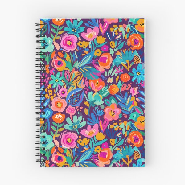 Item preview, Modern abstract colorful flowers pattern  designed and sold by Mevissart.