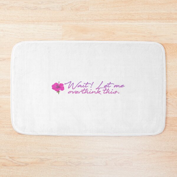 Item preview, Hot Pink Hibiscus wait let me overthink this designed and sold by Anne Londez Studio.
