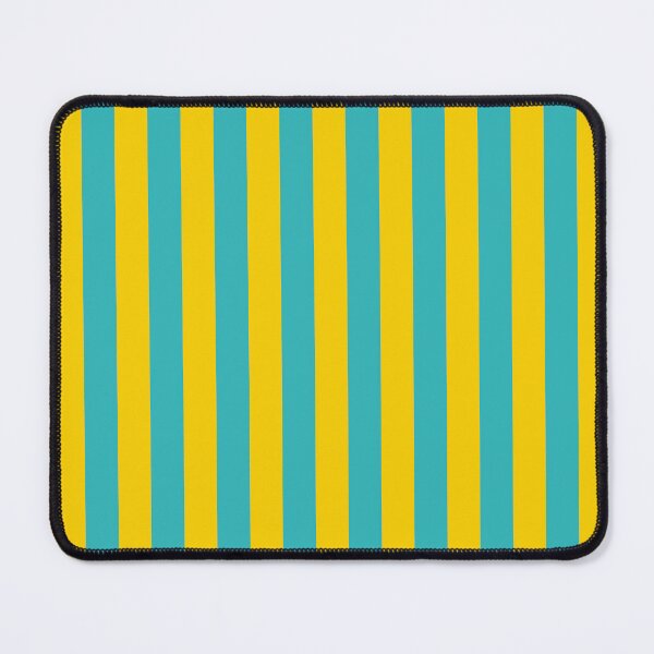 Item preview, Vertical stripes in yellow and aqua designed and sold by RishabhArts1.